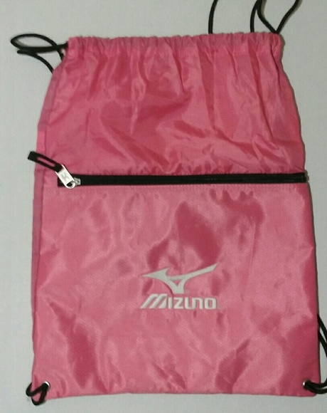 Mizuno Pink Drawpack Cinch Bag - Picture 1 of 7